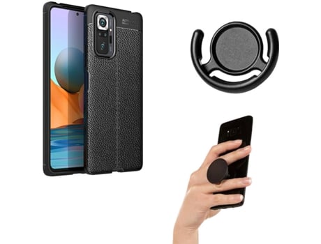 Carcasa, Soporte y Popsocket Xiaomi Redmi Note 10S Rugged Leather
