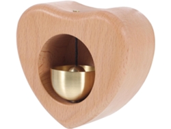 Timbre Magnético De Madera Con Forma De Corazón Y Sonido Nítido Para La Decoración De La Entrada Del Hogar Y Locales