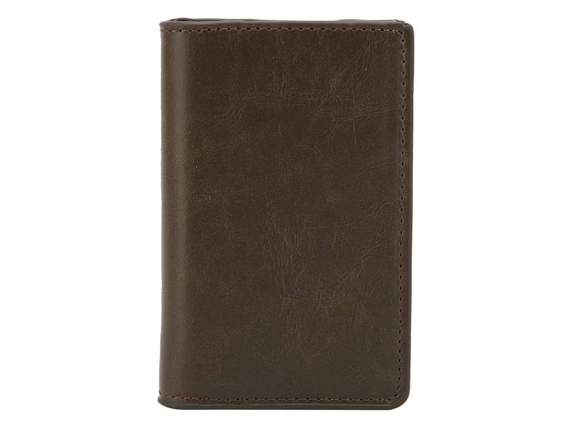 Elegante Y Sencilla Cartera De Negocios Con Protección Desmagnetizante, Tarjetero Y Clip Para Billetes Con Forma De Taza De Café.