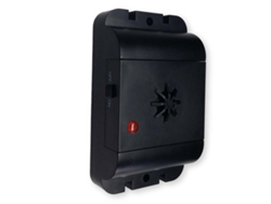Repelente ultrasónico para perros y gatos IPX5 18-32 Khz para exteriores, color negro isotónico