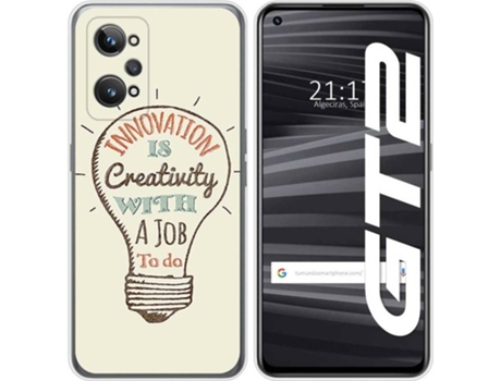 Carcasa para Realme GT 2 5G TUMUNDOSMARTPHONE Dibujos Creativity Multicolor
