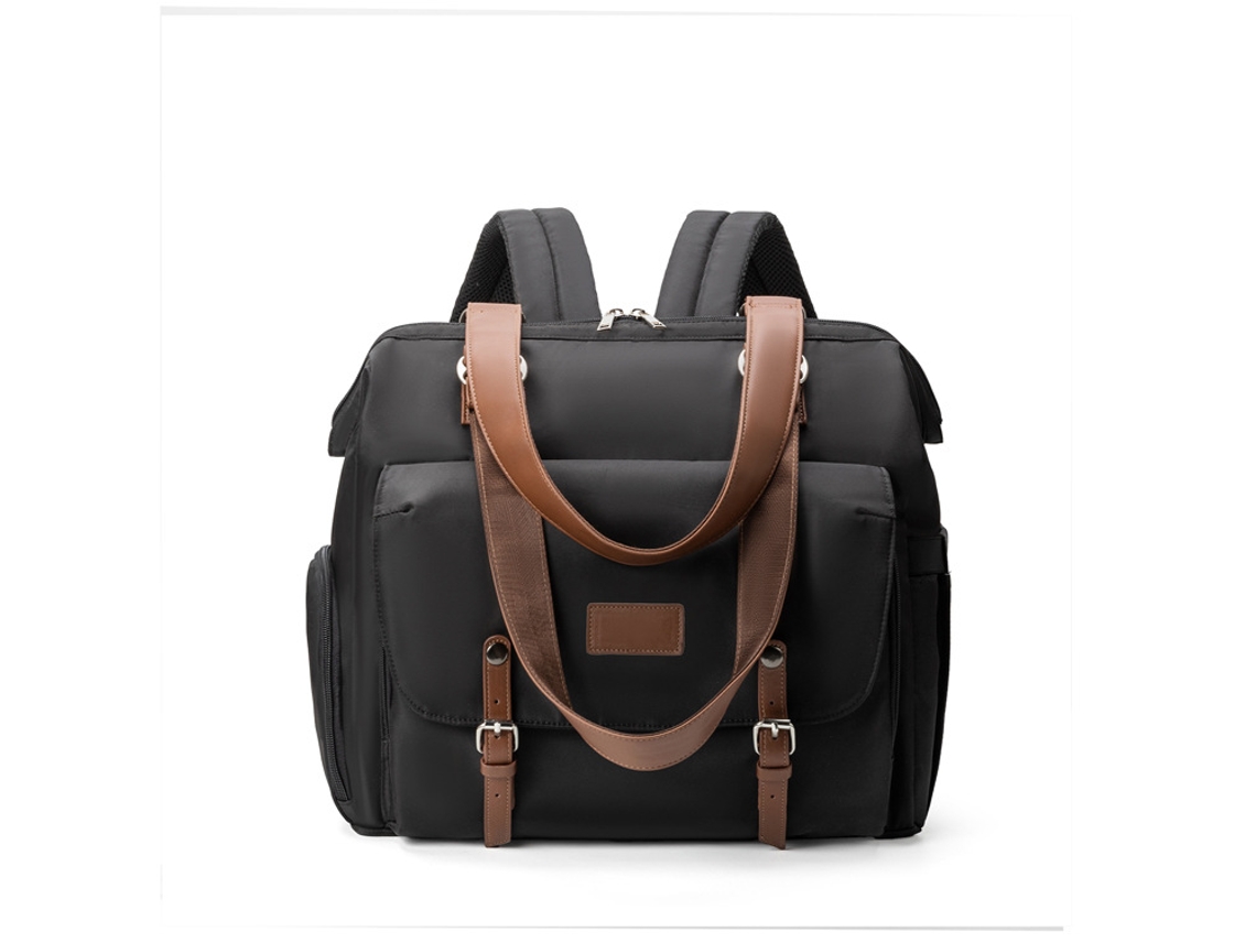 Bolso bandolera impermeable y ligero para maternidad/bebé, ideal para salidas y durante el embarazo. Negro 2008c Yunzii