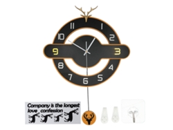 Reloj decorativo moderno de estilo nórdico para pared, dormitorio, sala de estar, Kofihety