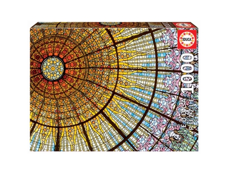 Puzzle EDUCA Palacio de la Música de Cataluña 19256 (Edad Mínima: 14 años - 1000 Piezas)