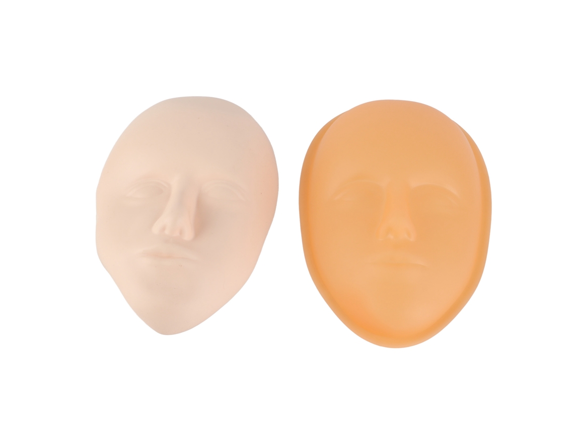 Modelo De Cara Para Entrenamiento De Maquillaje 5d Con Piel Falsa