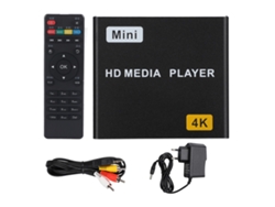 Reproductor Multimedia Digital 4k Full Hd Con Hdmi, Usb Y Spdif Para Música Y Vídeo Domésticos.