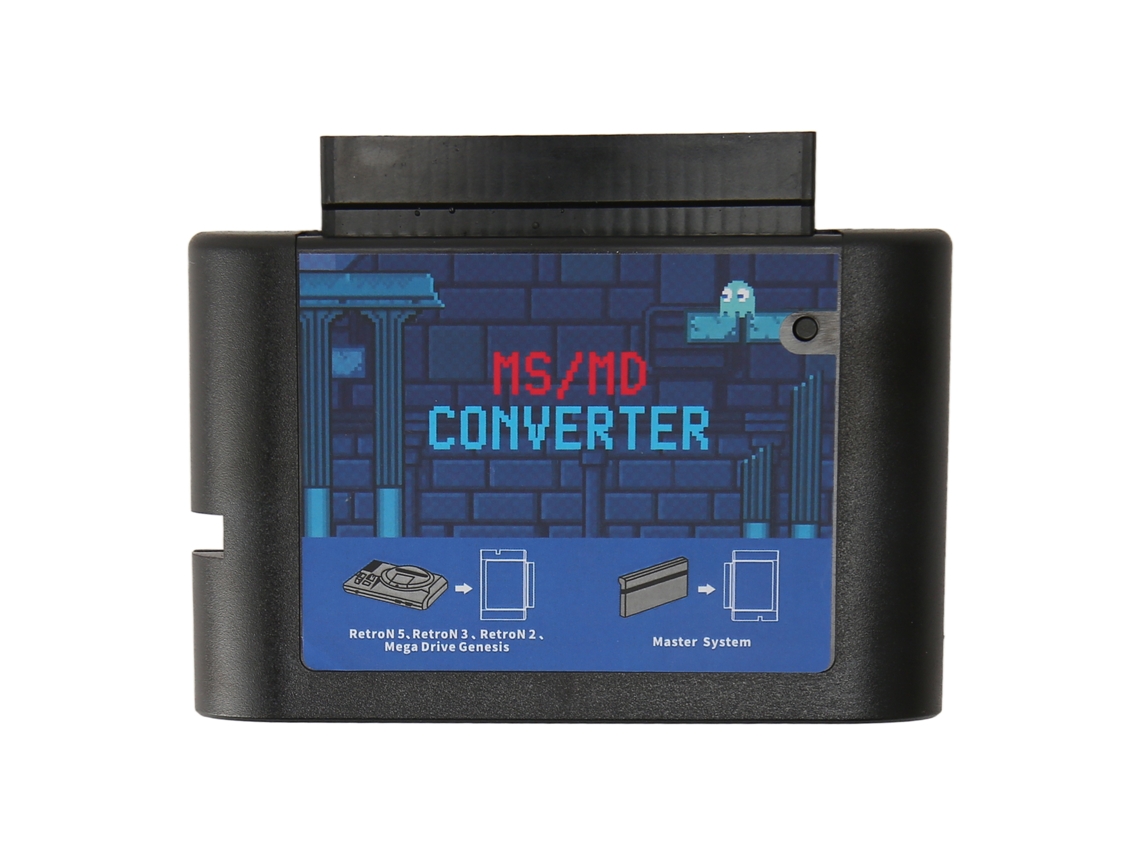 Adaptador de tarjeta de juego EOOCOO para Master System y Mega Drive