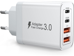 Cargador de viaje USB-C de 40 W con 4 puertos PD3.0 ZYBLSSBB