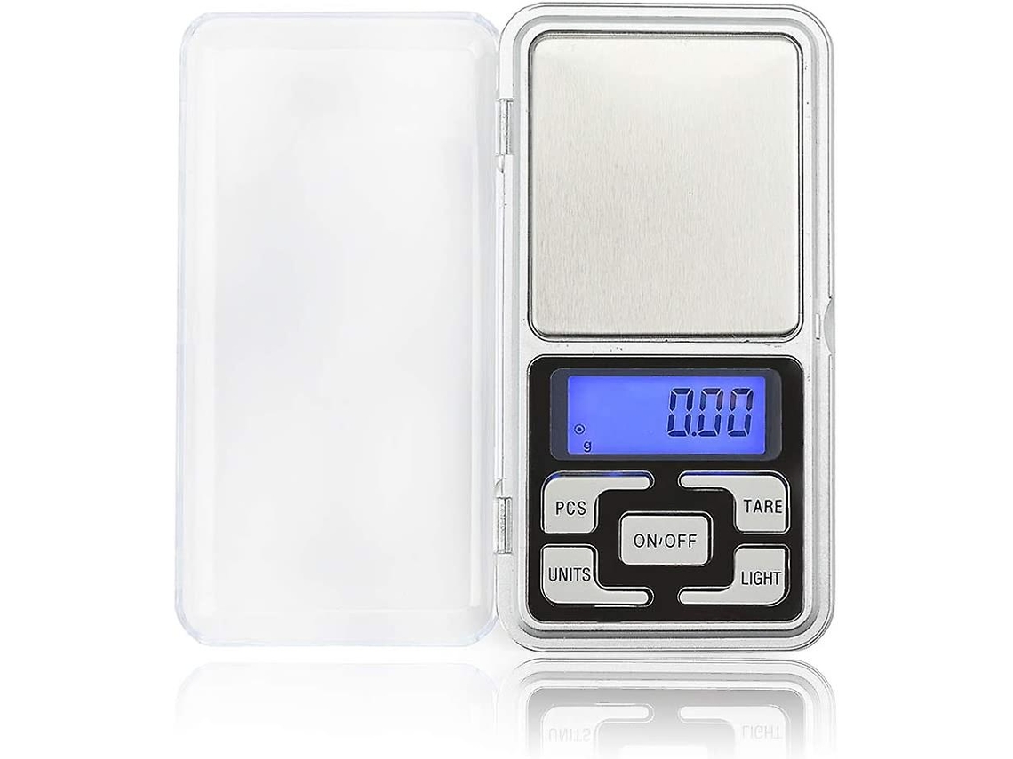 Escala De Miligramos De Alta Precisión De La Escala De La Joyería Del Bolsillo De Digitaces 0.01g/500g Gertiz