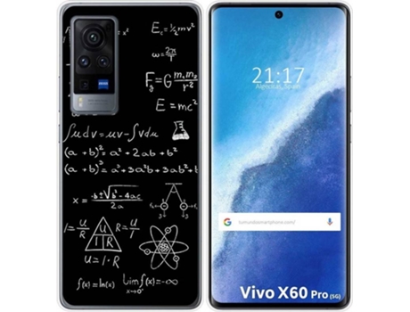 Carcasa Vivo X60 Pro 5G TUMUNDOSMARTPHONE Formulas Multicolor