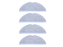 4 Paños De Fregona Reutilizables Y Lavables Para Aspiradora S7+ S7 T7s T7 Plus