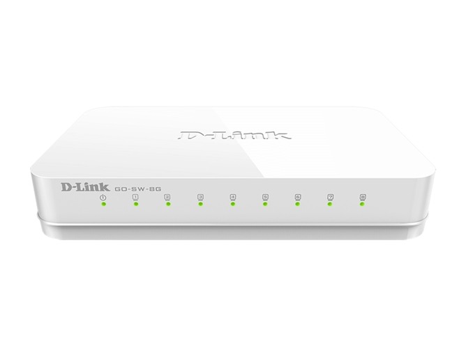 Switch D-LINK 8 Puertos Gigabit GO-SW-8G