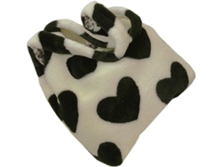 Bolso De Hombro De Felpa Para Mujer Con Estampado De Vaca En Blanco Y Negro, Gran Capacidad, Elegante Y Delicado.