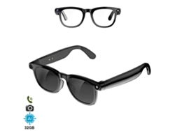 Gafas Inteligentes Cy01. Con Cámara Para Fotos Y Videos 8 Mpx, Traductor Ai En Tiempo Real Y Control De Música/llamadas. Smartglasses