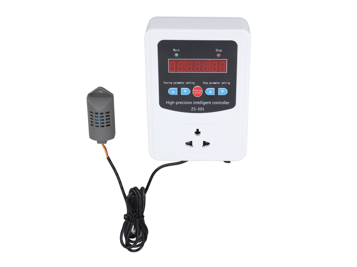 Controlador digital de humedad 1500w LCD 220v Reino Unido