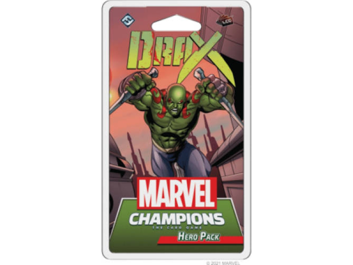 Expansion de Juego FANTASY FLIGHT Marvel Champions: Drax (14 años)