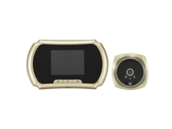 Cámara Bullseye De 1.3 Mp Con Pantalla Lcd De 3", Visión Nocturna, Pir, Detección De Movimiento, Seguridad Para El Hogar.