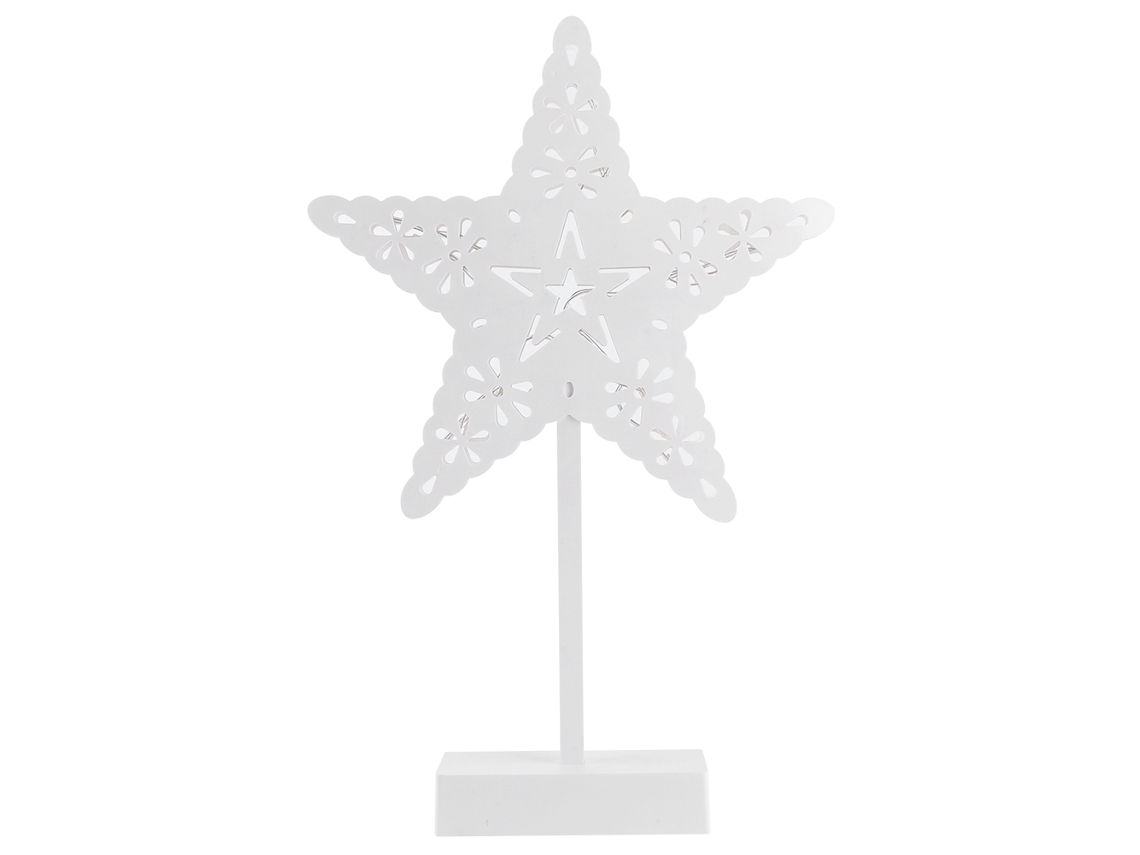 Lámpara De Noche Led Decorativa Para Mesa, Navidad, Cumpleaños, Regalo, Habitación Infantil, Estrella, Árbol, Blanca