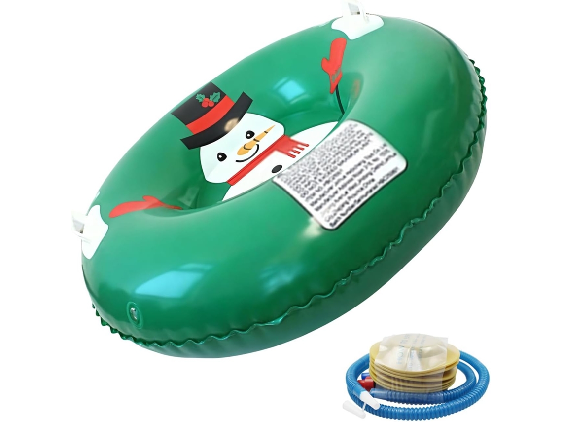 Trineos De Invierno Resistentes Con Bombas De Inflado Rápido, Diseño Plegable Y Portátil Para Nieve, Playa,