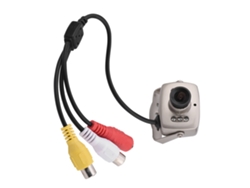 Mini Cámara De Seguridad Cctv Cableada Con 6 Led, Visión Nocturna, Sensor Cmos, Vídeo Digital Pal.