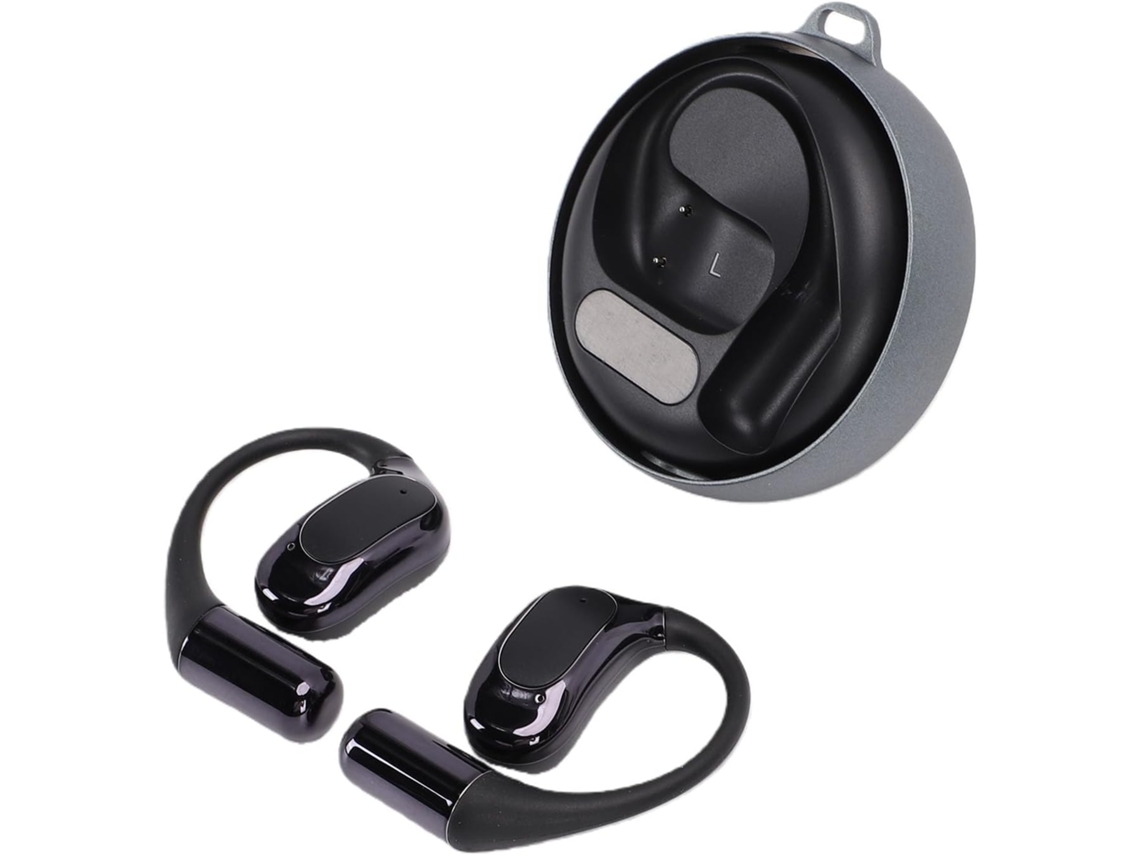 Auriculares Inalámbricos, Auriculares Giratorios, Bluetooth 5.49, Pantalla Led Con Reducción De Ruido Por Ia Y