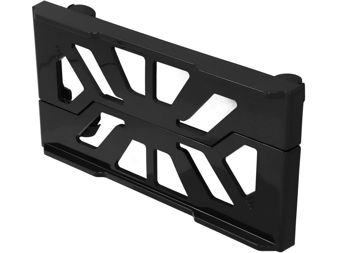 Soporte De Torre De Pc De Abs Negro Con Ruedas