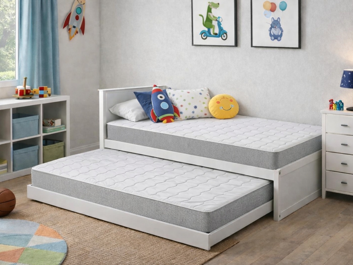 Lote De 2 Colchones De Espuma 90x140x14 Cm Apolo Dreamdi