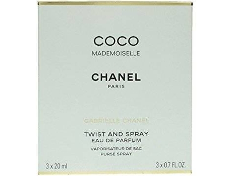 Perfume CHANEL demoiselle Edp Vap Recarregavel 3 X 20 ml