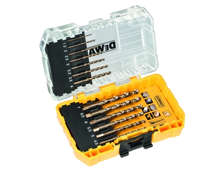 Caja de 13 Brocas con Punta de Cobalto DEWALT