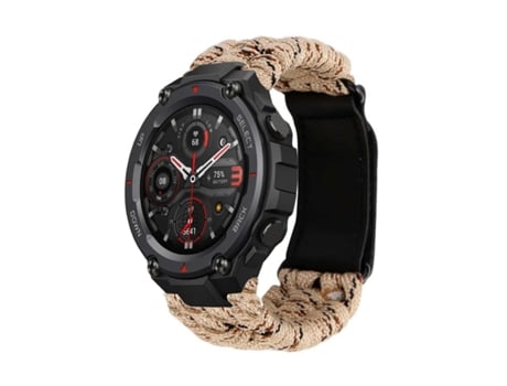 Correa Pulsera Fio Trenzado para Amazfit T-Rex Pro Kaki