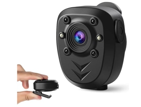 Minicámara con Tarjeta de Memória de 16 GbENKERS 1080P Negro (9128607593587)