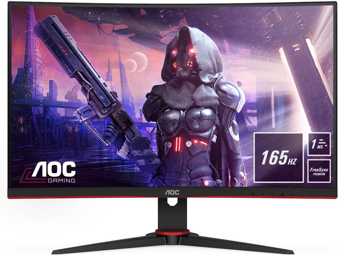 Monitor Curvo Gaming AOC C27G2AE/BK (27'' - 1 ms - 165 Hz)