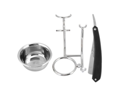 Jabón Kit, Bandeja para aderezar y Soporte de acero inoxidable (3 piezas)