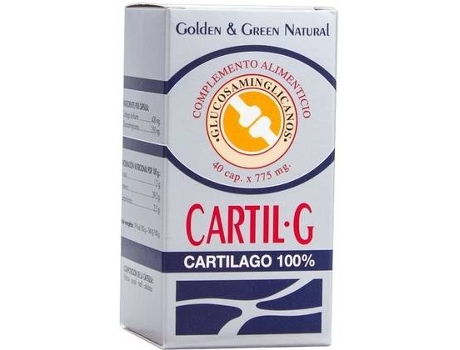 Complemento Alimentar GOLDEN GREEN Cartil G (40 cápsulas de 775mg)