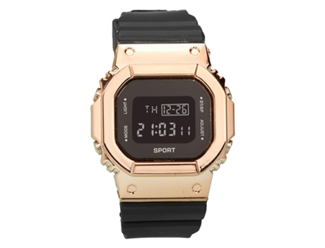 Smartwatch YDCY Noctilucent Screen Square Dial Digital Reloj Cronógrafo Digital con Pulsera de Silicona
