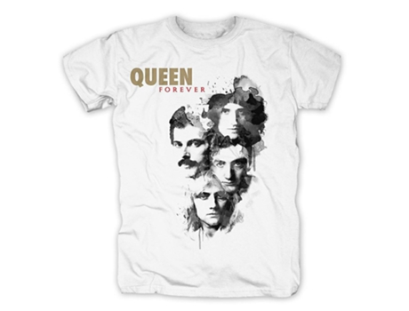 Camiseta ROCKINSTONE Queen Faces Cover (Algodón - M)