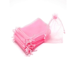 2026da-100 Bolsas Malla Protectora Para Frutas Y Verduras Anti-ave Y Plaga Jardín 7x9/10x15/15x20cm Rosa 10x15cm