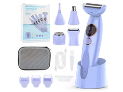 Dispositivo de depilación multifuncional Yunzii para mujeres, modelo morado para uso corporal completo, recargable por USB