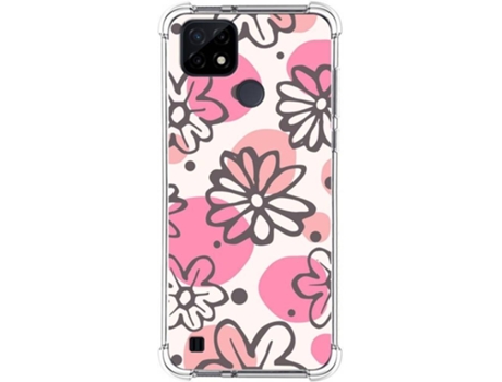 Carcasa Realme C21 TUMUNDOSMARTPHONE Dibujos Antigolpes Flores 09 Multicolor