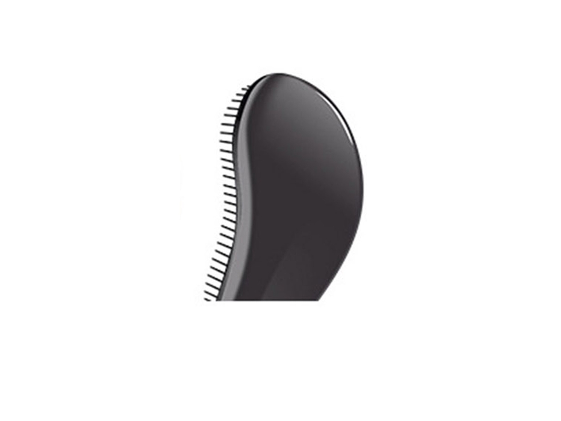 Peine Desenredante Portátil Para Mujeres Y Niños, Cepillo De Pelo Para Pelo Mojado Seco Rizado Grueso Afro Negro Con Masaje Scalp