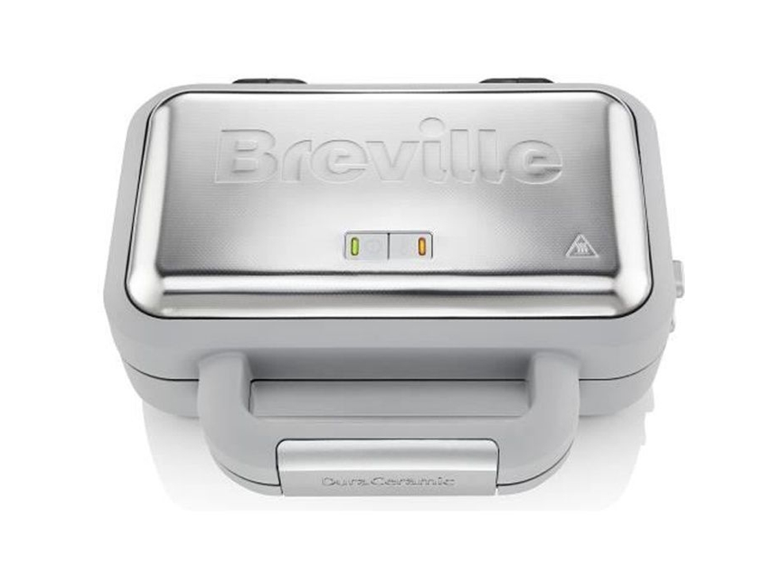 Gaufreiras Breville Vst072x Color Gris Pequeño Electrodoméstico Fácil De Usar
