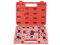 Kit De Herramientas Para Frenos Con Pistones, Bomba Y Pastillas Para Automóviles - 12 Piezas