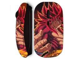 Ratón inalámbrico Dragon Ball Daima Goku Ultime Ssj4 negro Maniacase