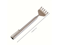 Set De Masaje Y Rascado De Espalda Con Telescopio De Bolsillo De Acero Inoxidable Con Clip Para Bolígrafo