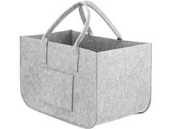 Bolsa para almacenar leña - Bolsa impermeable de fieltro para leña