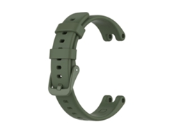 Correa de silicona para reloj Garmin Lily con herramientas de desmontaje Chennnls (verde oscuro)