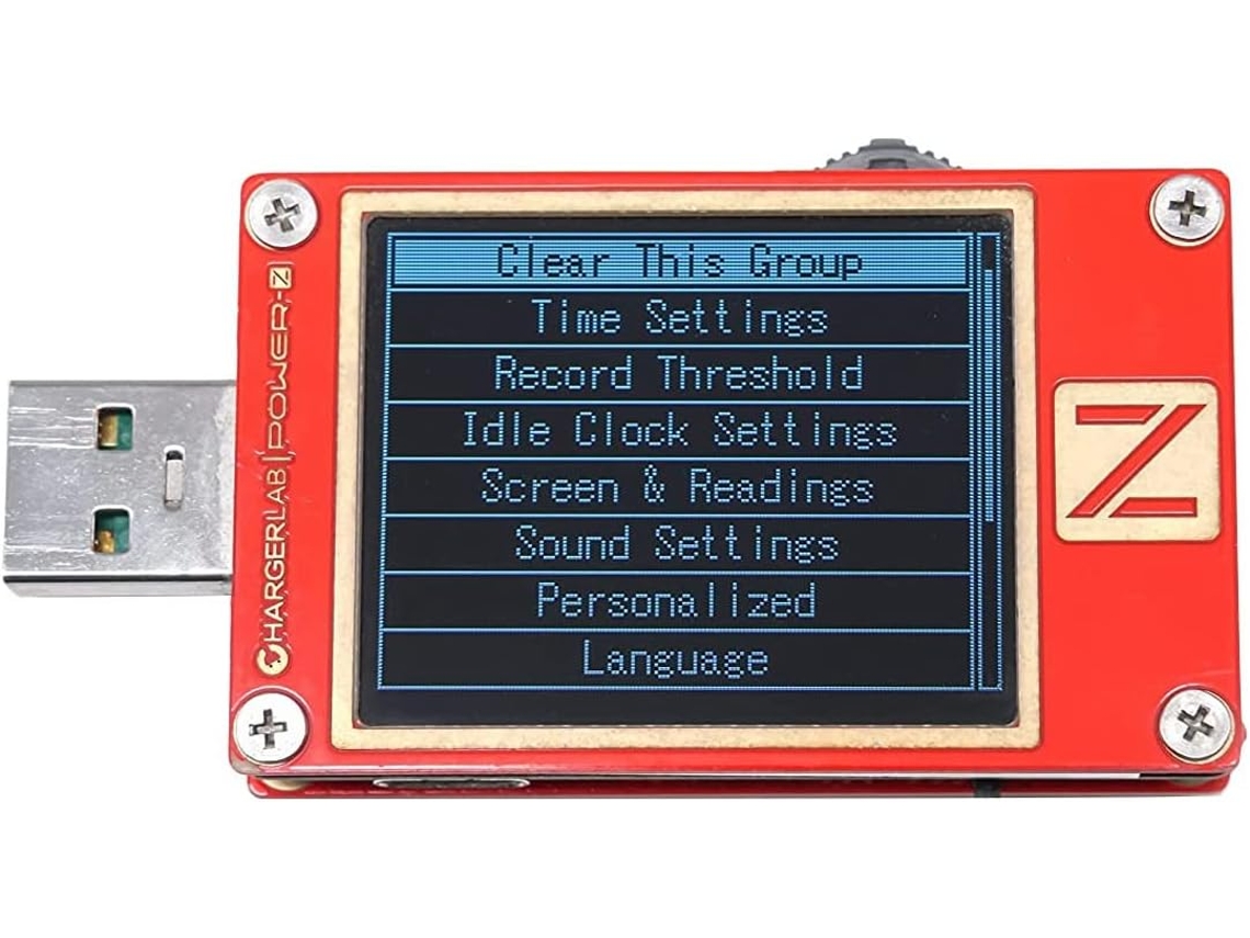 Medidor De Voltaje Y Capacidad Usb C Pd Tur Chargerlab Power-z Kt002