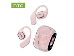 Audífonos Bluetooth con pantalla táctil a color, batería de larga duración y diseño elegante. Mdug (rosa)
