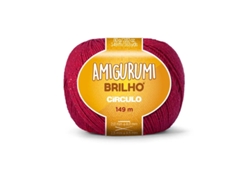 Hilo de crochet Circle Amigurumi Shine 80g Carmín 3528