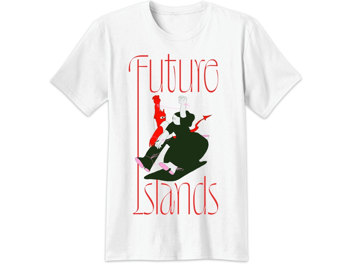 Future Islands Dancing (white) T-shirt Rockinstone Unisex Adults Best Sellers Size:m